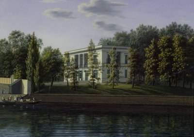 The new pavilion in the gardens of Charlottenburg Palace, c.1824-25 by Johann Wilhelm Gottfried Barth